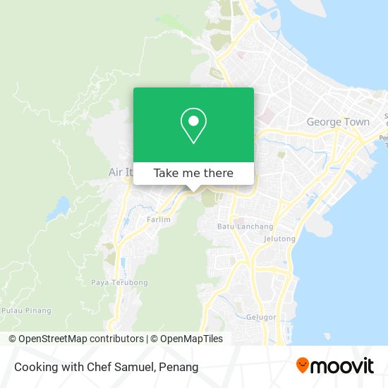 Cooking with Chef Samuel map