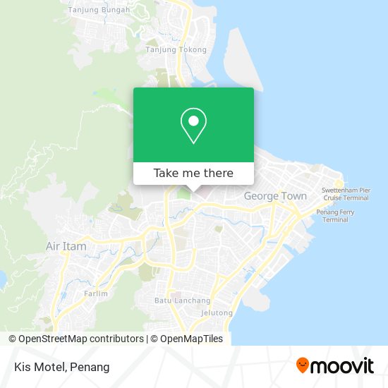 Kis Motel map