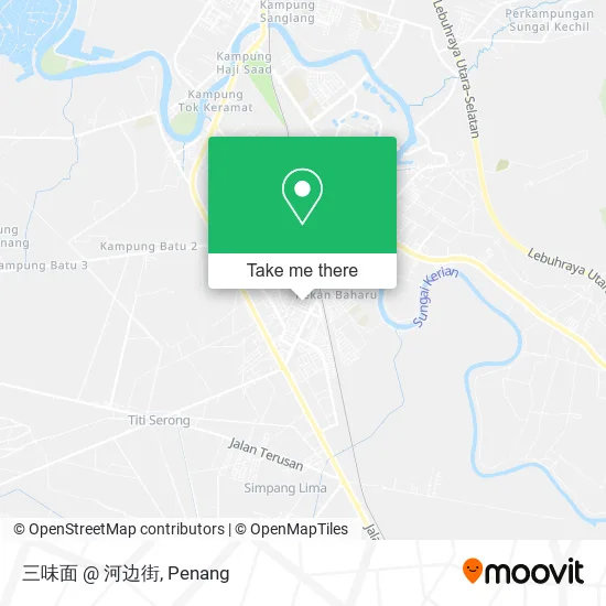 三味面 @ 河边街 map