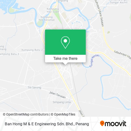 Peta Ban Hong M & E Engineering Sdn. Bhd.