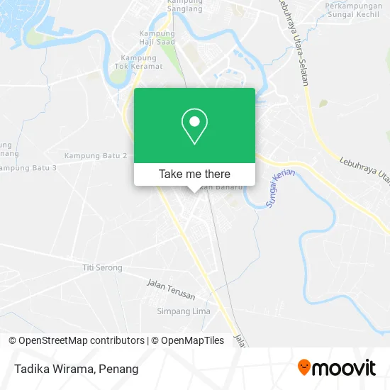 Tadika Wirama map