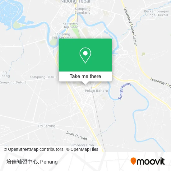培佳補習中心 map