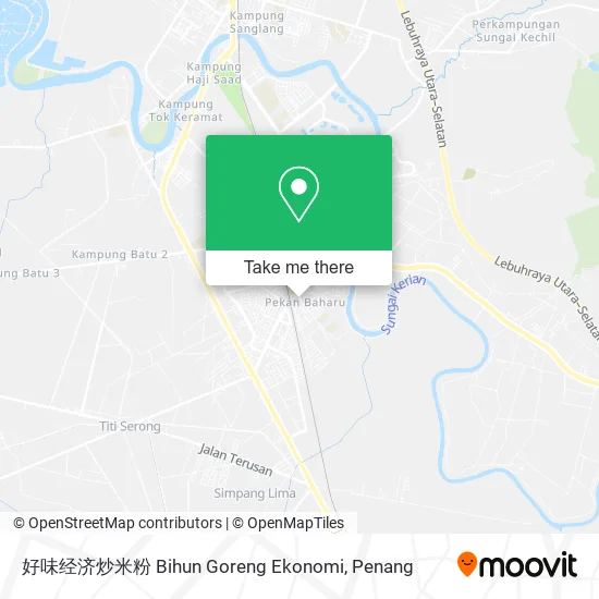 好味经济炒米粉 Bihun Goreng Ekonomi map