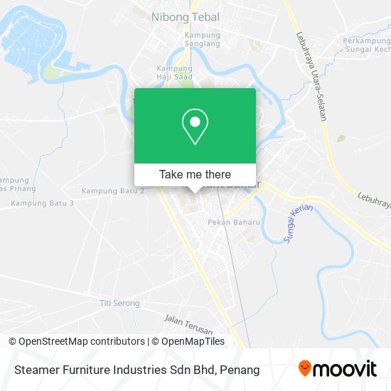 Steamer Furniture Industries Sdn Bhd map