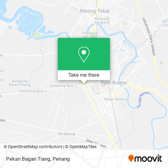 Pekan Bagan Tiang map