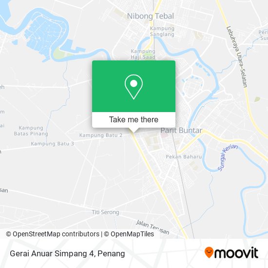 Gerai Anuar Simpang 4 map