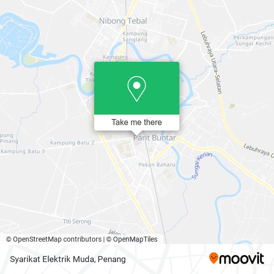 Syarikat Elektrik Muda map