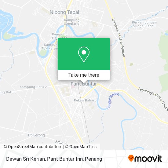 Dewan Sri Kerian, Parit Buntar Inn map