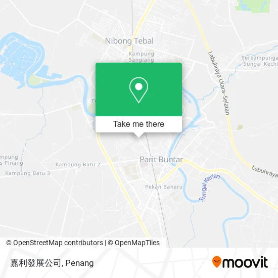嘉利發展公司 map