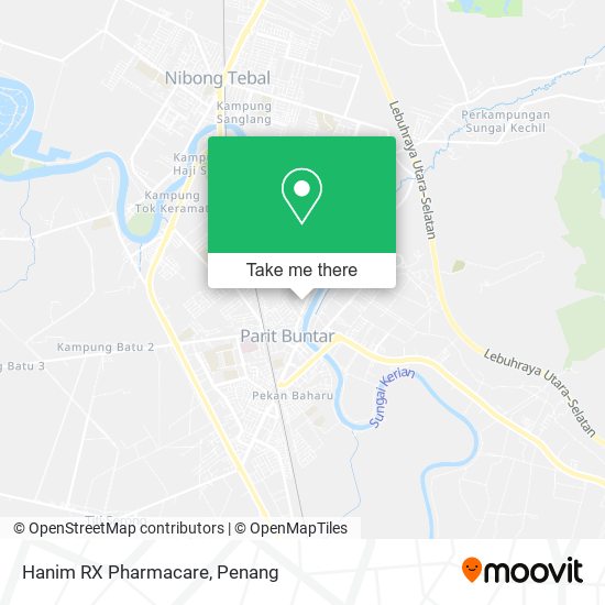 Hanim RX Pharmacare map