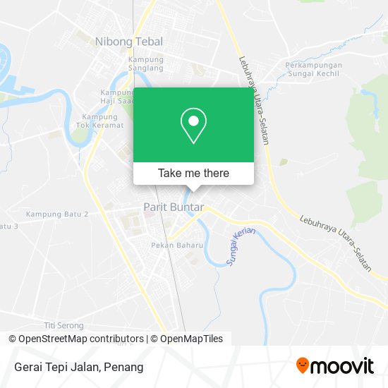 Gerai Tepi Jalan map