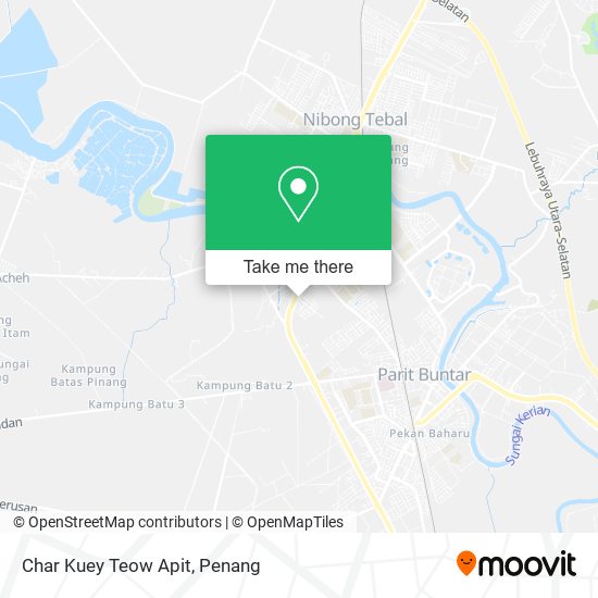 Char Kuey Teow Apit map