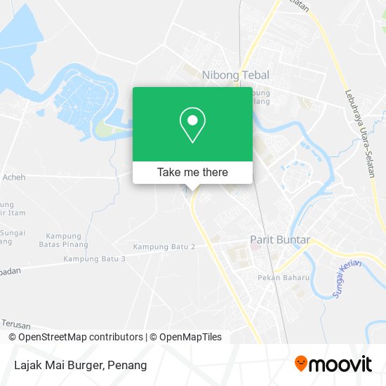 Lajak Mai Burger map