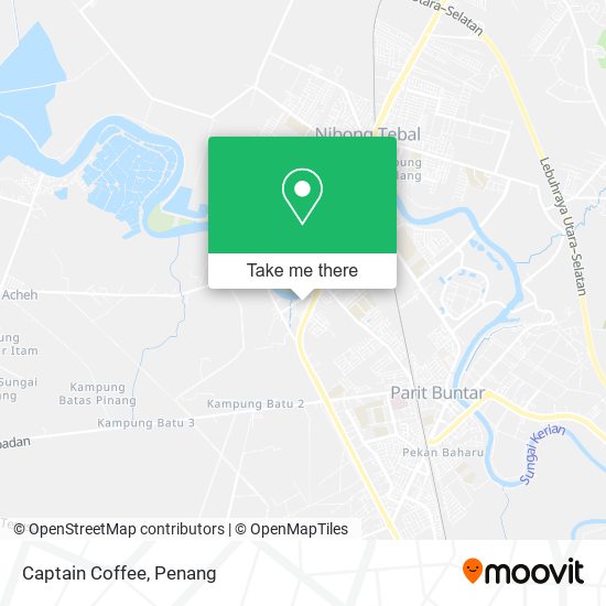 Captain Coffee map