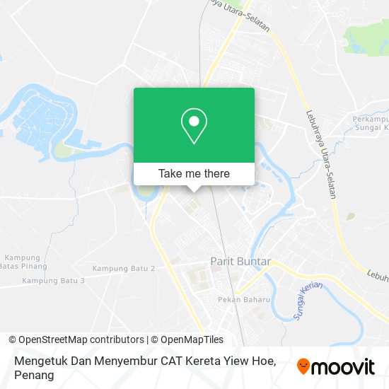 Mengetuk Dan Menyembur CAT Kereta Yiew Hoe map