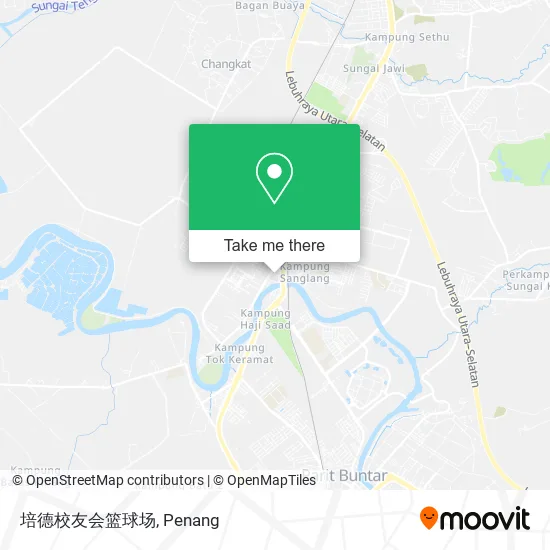 培德校友会篮球场 map