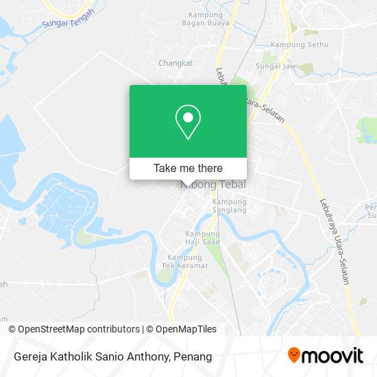 Gereja Katholik Sanio Anthony map