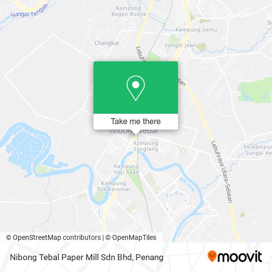 Nibong Tebal Paper Mill Sdn Bhd map