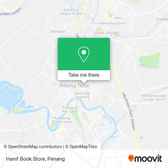 Hanif Book Store map