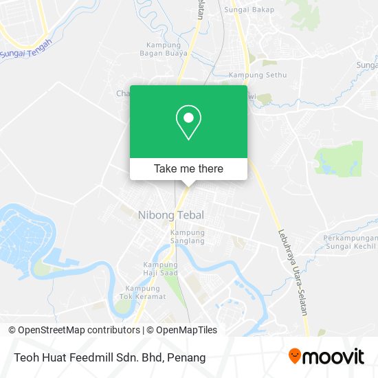 Peta Teoh Huat Feedmill Sdn. Bhd