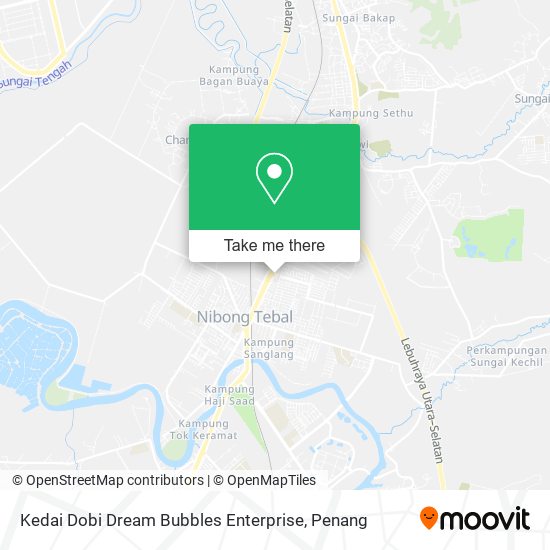 Kedai Dobi Dream Bubbles Enterprise map