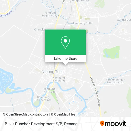 Bukit Punchor Development S/B map