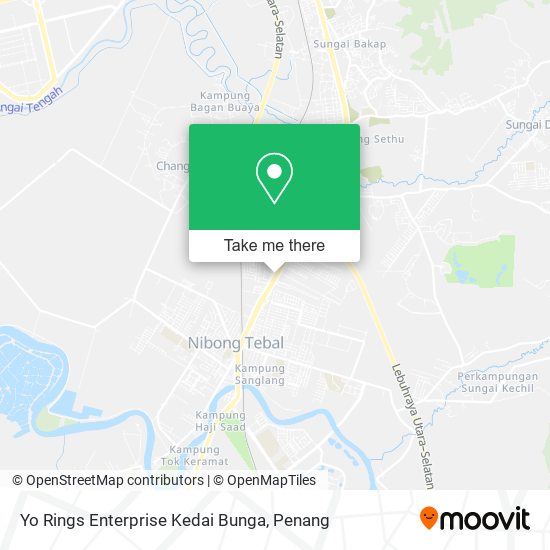 Peta Yo Rings Enterprise Kedai Bunga