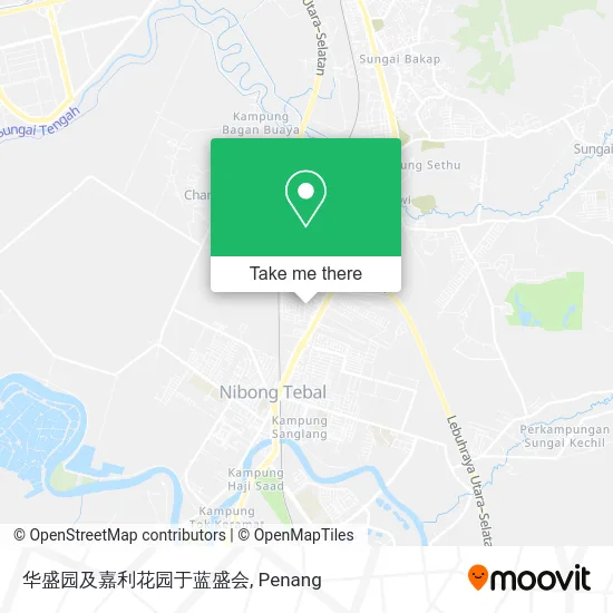 华盛园及嘉利花园于蓝盛会 map