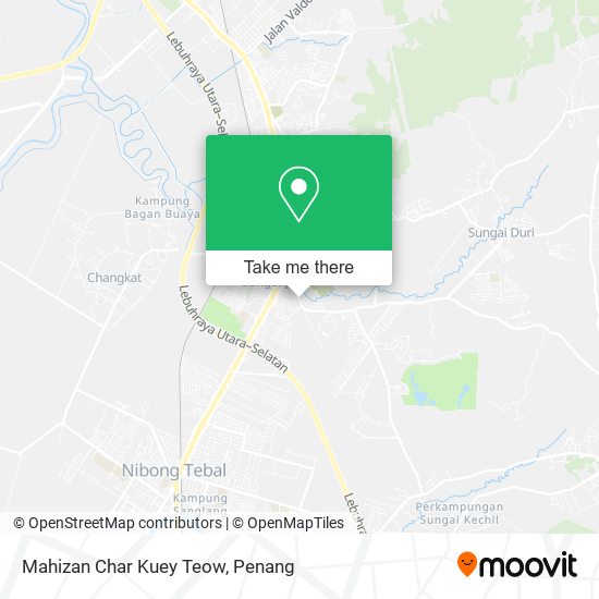 Mahizan Char Kuey Teow map