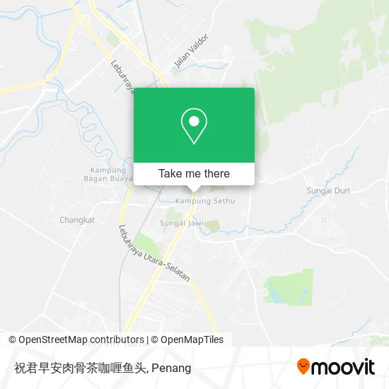 祝君早安肉骨茶咖喱鱼头 map
