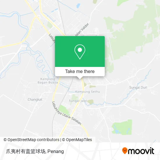 爪夷村有盖篮球场 map