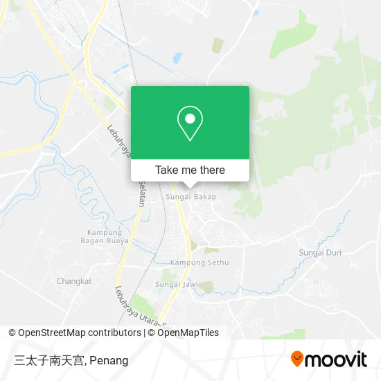 三太子南天宫 map
