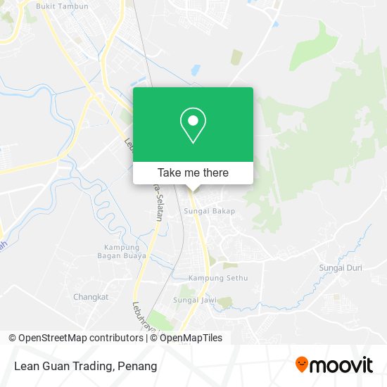 Lean Guan Trading map