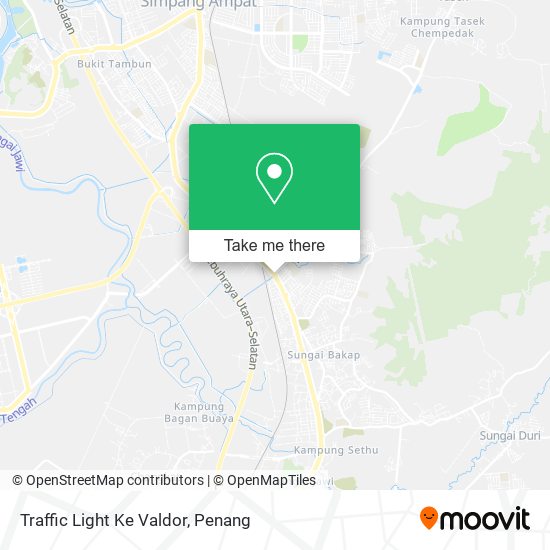 Traffic Light Ke Valdor map