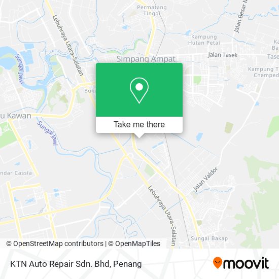 Peta KTN Auto Repair Sdn. Bhd