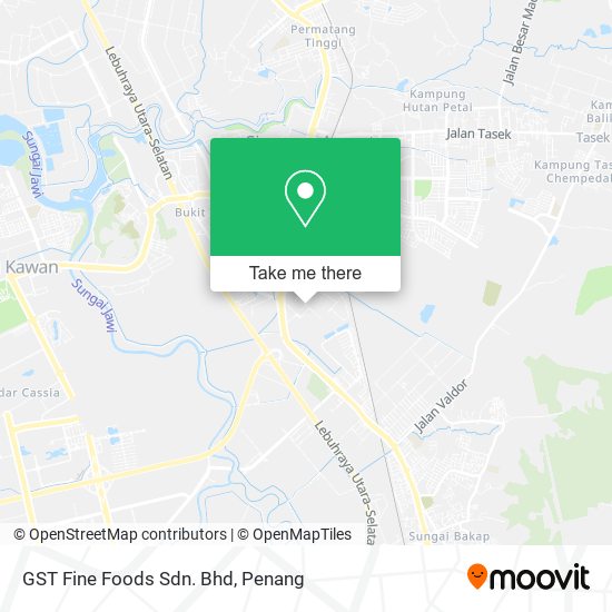 GST Fine Foods Sdn. Bhd map