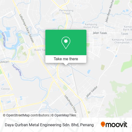 Daya Qurban Metal Engineering Sdn. Bhd map