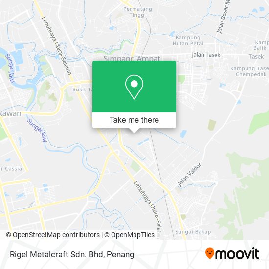 Peta Rigel Metalcraft Sdn. Bhd