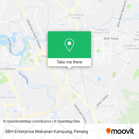 Peta SBH Enterprise Makanan Kampung