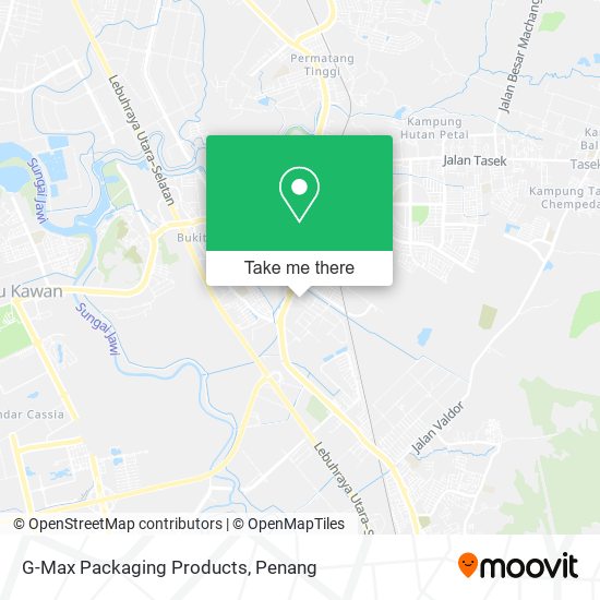 G-Max Packaging Products map