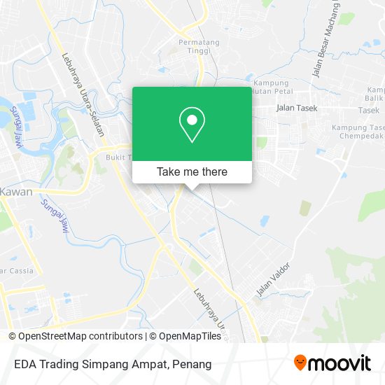 Peta EDA Trading Simpang Ampat