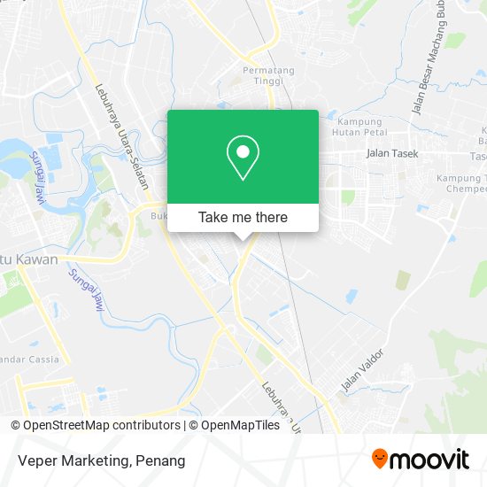 Veper Marketing map