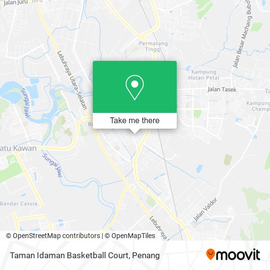 Peta Taman Idaman Basketball Court