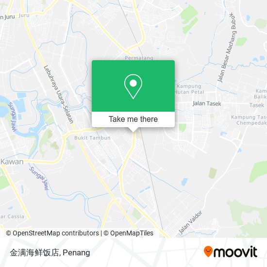 金满海鲜饭店 map