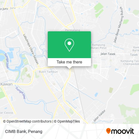 CIMB Bank map