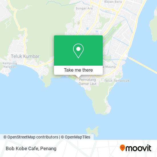 Bob Kobe Cafe map