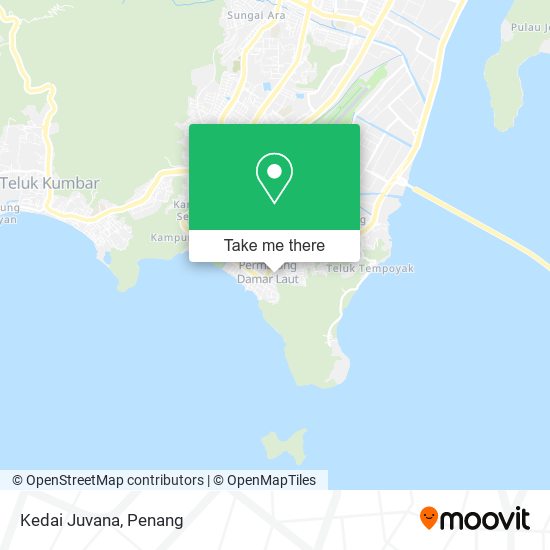 Kedai Juvana map