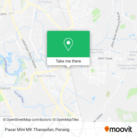 Peta Pasar Mini MK Thanasilan