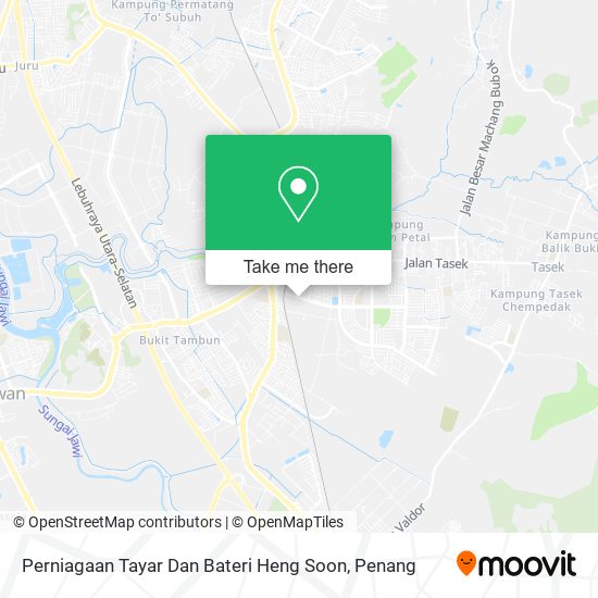 Peta Perniagaan Tayar Dan Bateri Heng Soon