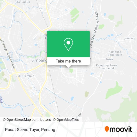 Pusat Servis Tayar map